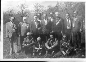Встреча 9 мая 1981 г. руководящих работников МГОКа с ветеранами Великой Отечественной войны